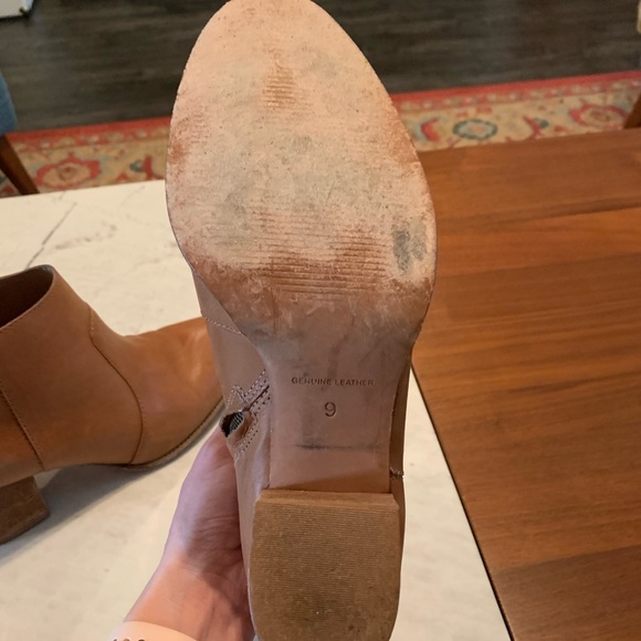 Madewell Billie Boots in Leather - Saddle Brown - Size 9 - Picture 7 of 7